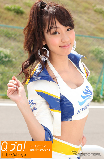 Qブロ!登場のレースクイーン