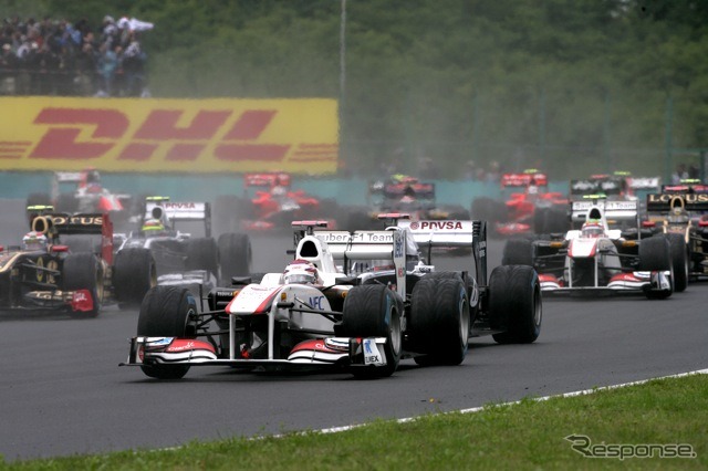 小林可夢偉（F1ハンガリーGP）