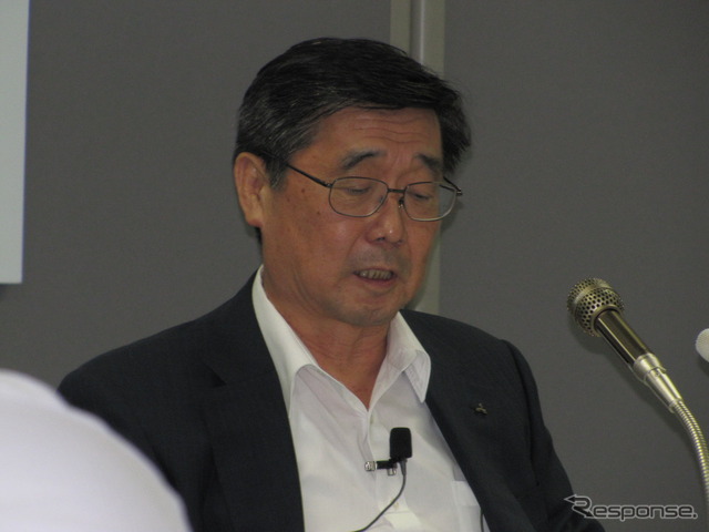 三菱自動車青砥常務「われわれは恵まれていた」
