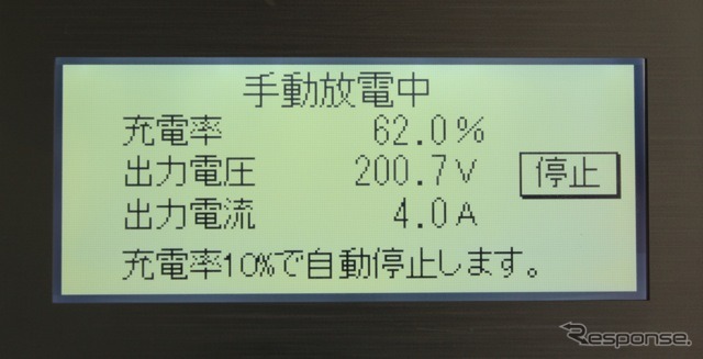 「日産リーフ」住宅用電力供給システム