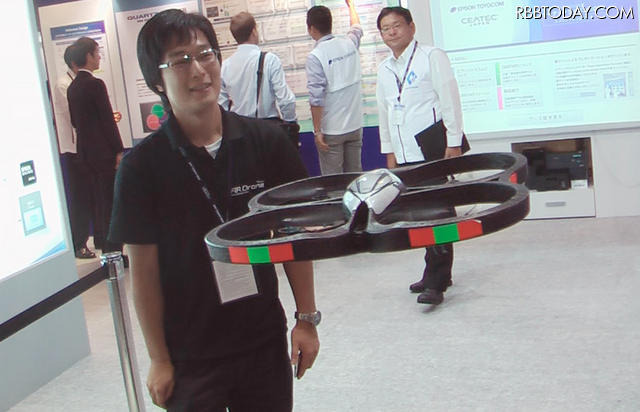 ARドローン（CEATEC 10）