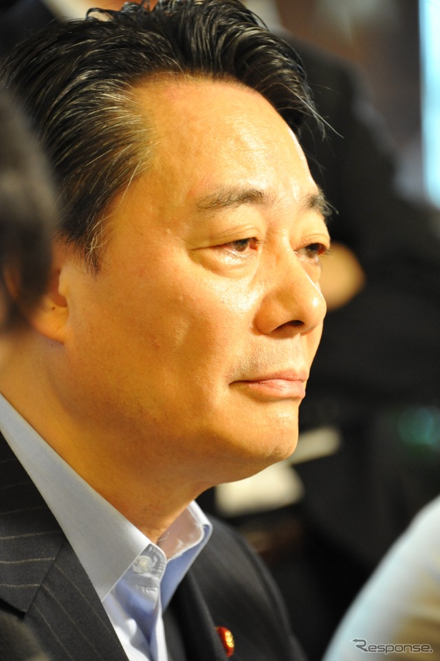 海江田万里経産相(5日・参議院)