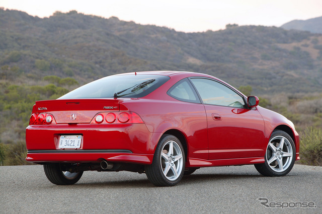 2006年に日本での販売を終了したホンダインテグラ（米国名：アキュラRSX）