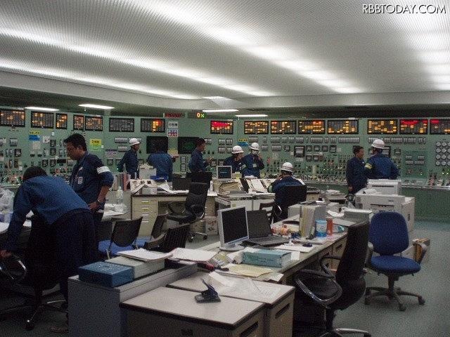 5、6号中央制御室6号機側(3月11日撮影)