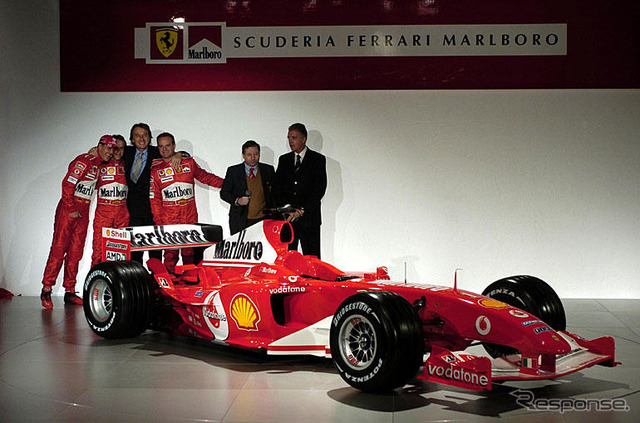 【写真蔵】フェラーリ『F2004』……今季も盤石の勝利めざす
