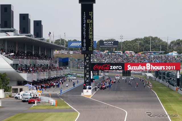 鈴鹿8時間耐久ロードレース2011