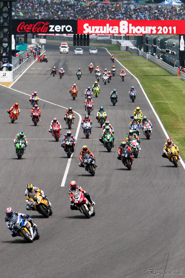 鈴鹿8時間耐久ロードレース2011