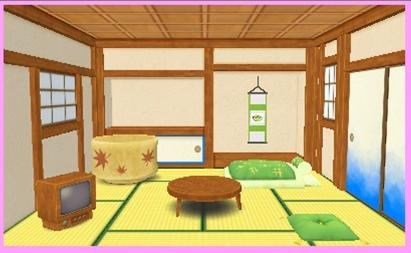 豆しば 部屋のカスタマイズが可能