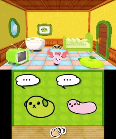 豆しば 部屋にやってきた豆しばとの会話を楽しむことも