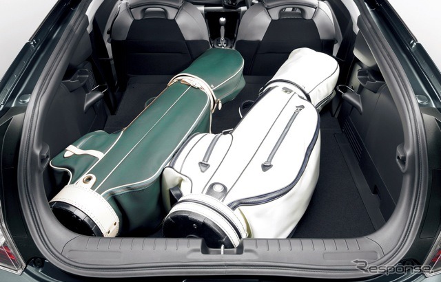 ゴルフバッグは荷室容量の目安。ホンダCR-Z