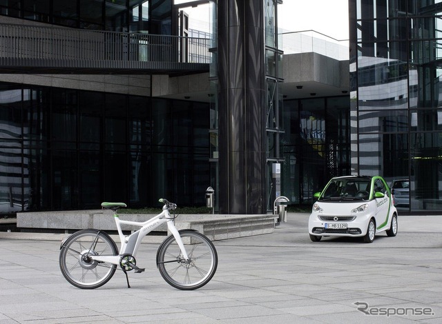 スマートの電動アシスト自転車、eバイク（ebike)