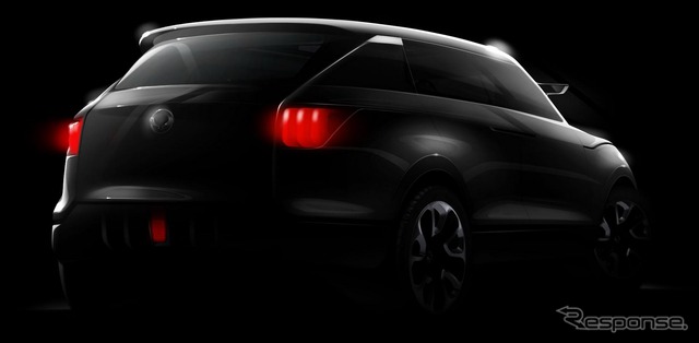 韓国サンヨンのコンセプトカー、XUV1のイメージスケッチ