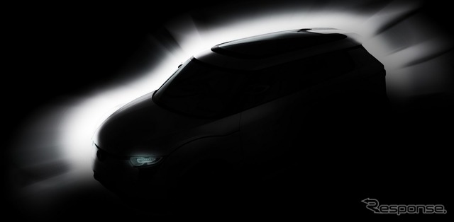 韓国サンヨンのコンセプトカー、XUV1のイメージスケッチ