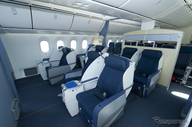 ANA向けボーイング787ドリームライナー初号機