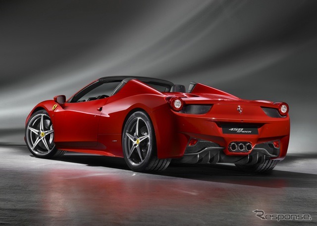 【フランクフルトモーターショー11】フェラーリ 458スパイダー、写真5枚