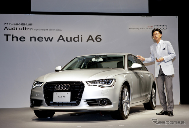 アウディジャパン・大喜多寛社長と新型A6