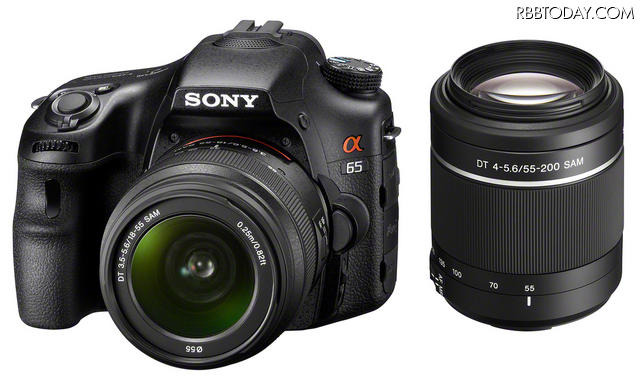 「α65ダブルズームレンズキット SLT-A65VY」