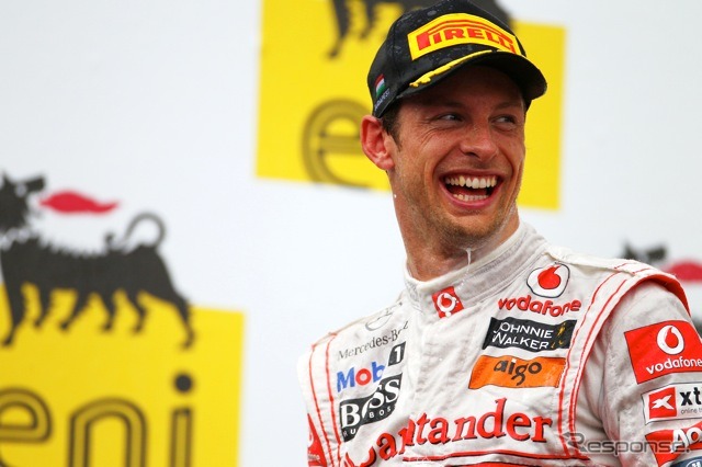 バトン(マクラーレン、F1ハンガリーGP)