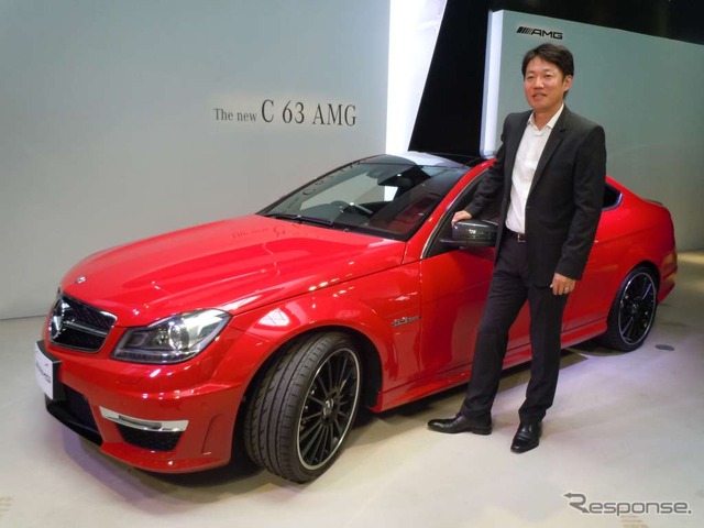 メルセデス・ベンツ新型「C63 AMG」発表会