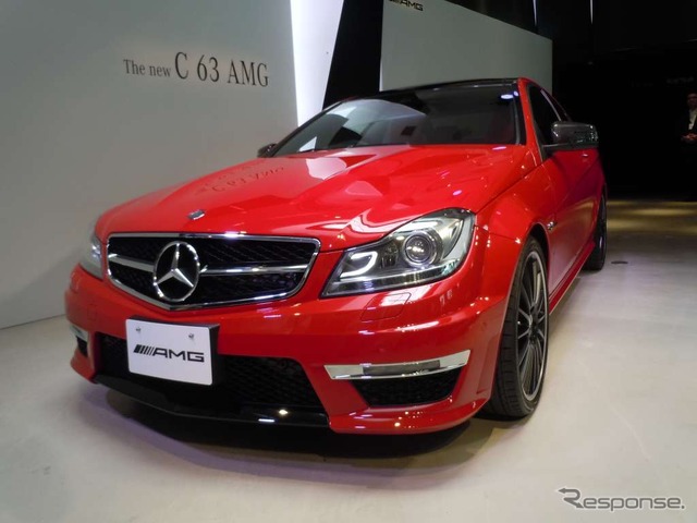 メルセデス・ベンツ新型「C63 AMG」発表会
