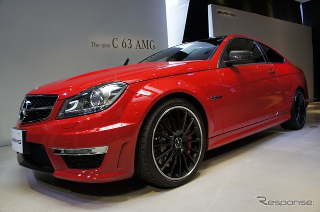 メルセデスベンツ新型C63AMG発表会