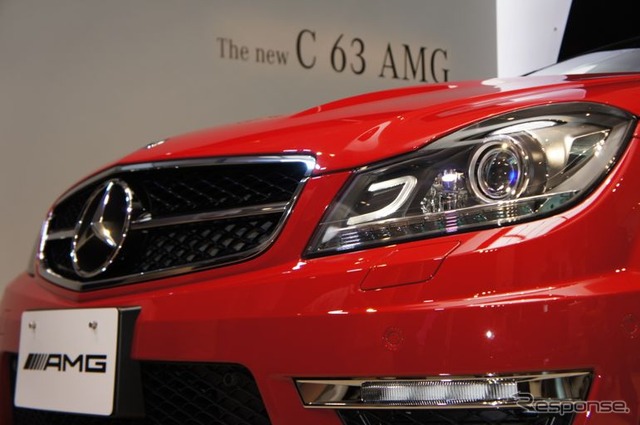 メルセデス・ベンツ新型「C63 AMG」発表会