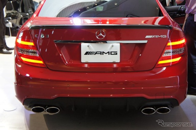 メルセデス・ベンツ新型「C63 AMG」発表会