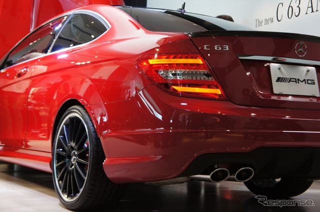 メルセデス・ベンツ新型「C63 AMG」発表会