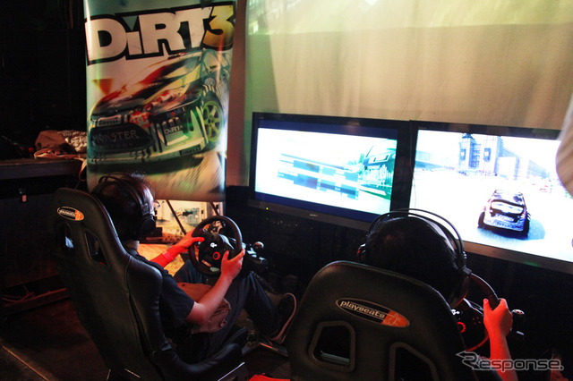 発売記念イベントもド派手だった---PS3/Xbox 360『DiRT 3』