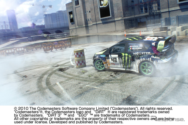 発売記念イベントもド派手だった---PS3/Xbox 360『DiRT 3』