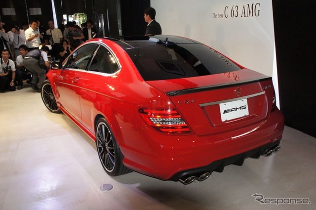 新型メルセデスベンツC63AMG発表会