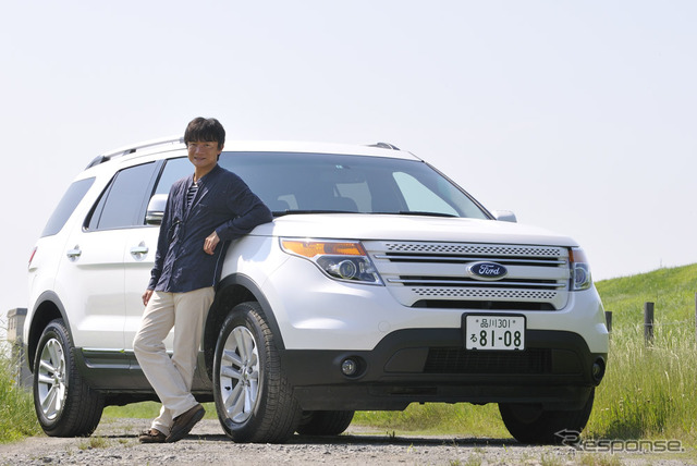 フォード エクスプローラーと岡本幸一郎氏