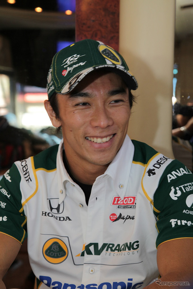 佐藤琢磨選手(8月28日・第13戦インフィニオン・レースウェイ)