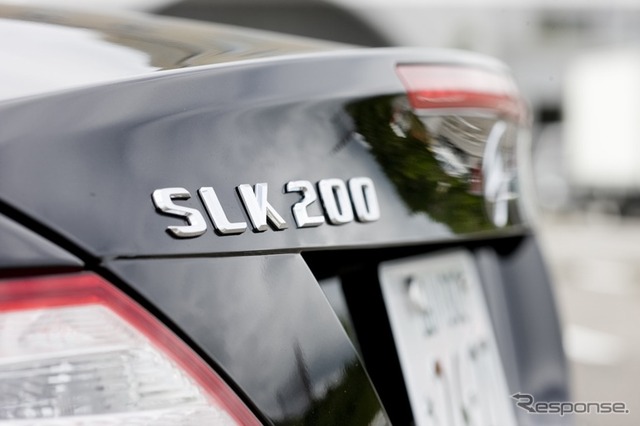 写真はメルセデスベンツ SLK 200 BlueEFFICIENCY