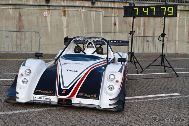 トヨタの欧州モータースポーツ部門、TMGのEV P001によるタイムアタック