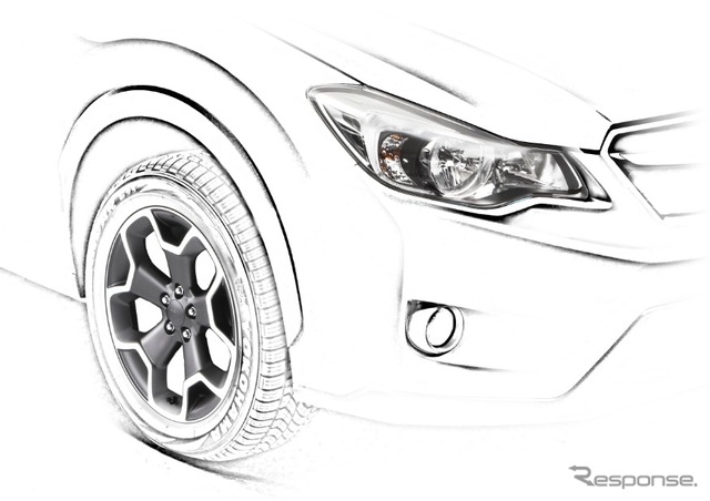 スバル XV ティーザー画像