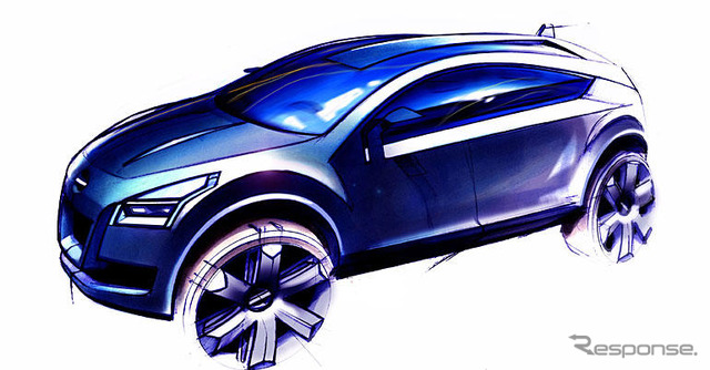 【ジュネーブモーターショー'04出品車】日産がクロスオーバー小型SUV