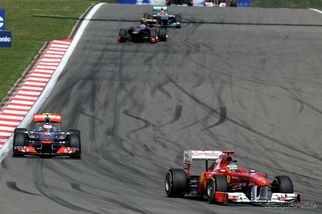 アロンソ（フェラーリ、2011年F1トルコGP）