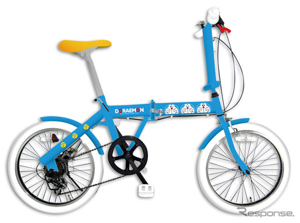 ドラえもん折り畳み自転車