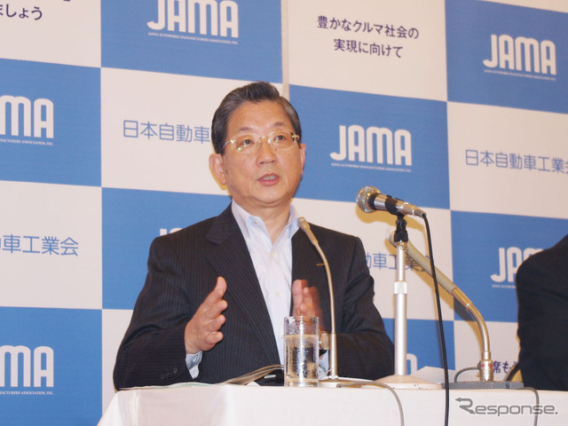 志賀俊之自工会会長(8月31日)