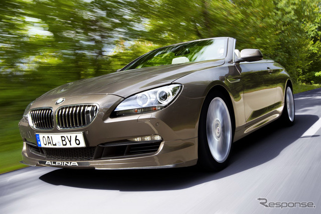 アルピナB6 Bi-Turboカブリオ（ベースはBMW6シリーズカブリオレ）