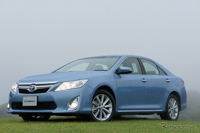 トヨタ カムリ 新型、国内モデルは全車ハイブリッド化