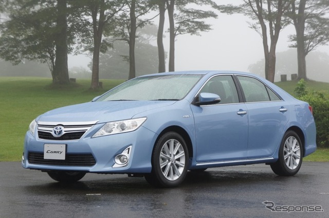 トヨタ カムリ 新型、国内モデルは全車ハイブリッド化
