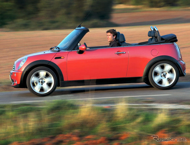 【ジュネーブモーターショー'04出品車】『MINIコンバーチブル』見えた!