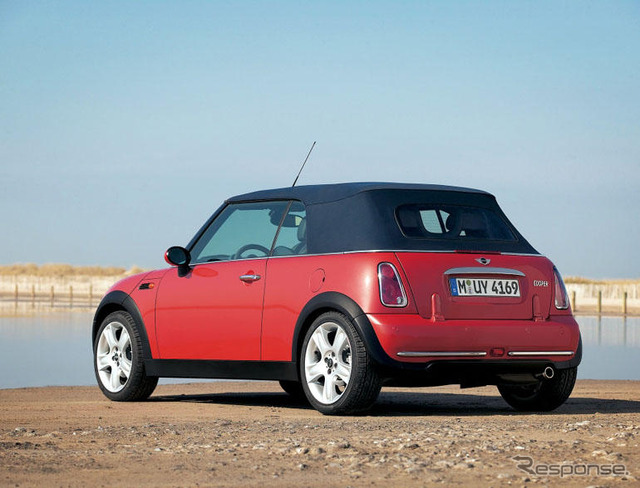 【ジュネーブモーターショー'04出品車】『MINIコンバーチブル』見えた!