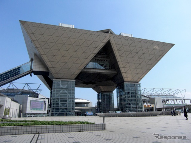 東京モーターショー会場となる東京ビッグサイト
