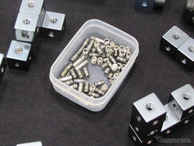［ギフトショー11秋］台湾生まれのアルミブロック玩具