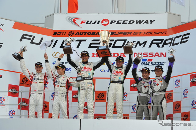 【SUPER GT 第6戦】初音ミクが今季2勝目、エヴァが表彰台
