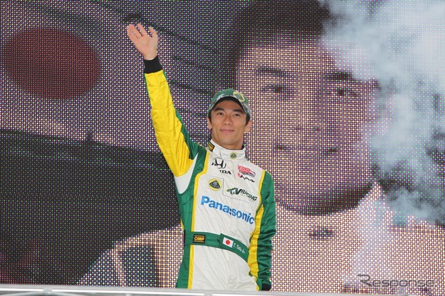 米ニューハンプシャー・モーター・スピードウェイで開催されたインディカーレース第12戦