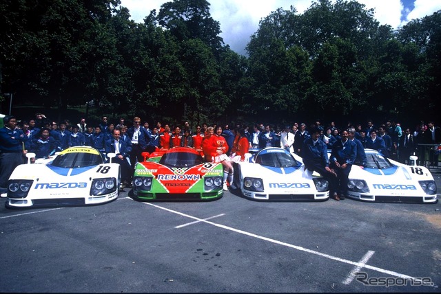 マツダ787Bのルマン優勝20周年記念…切手セット発売 5枚目の写真 マツダ787Bのルマン優勝20周年記念…切手セット発売 5枚目の写真